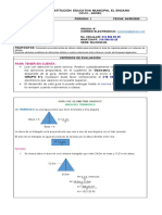 Guía de Geometría sobre el Área del Triángulo