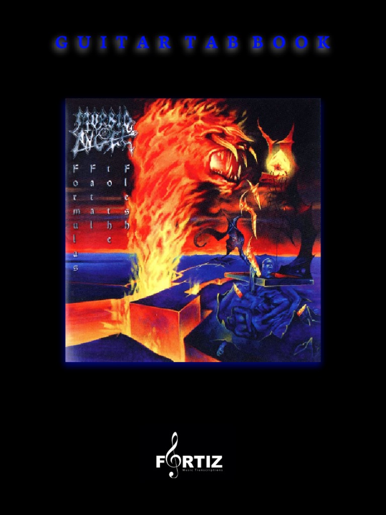 Morbid Angel - Formulas Fatal To The Flesh Guitar Tab Book | PDF |  Entertainment (General), image size:768x1024