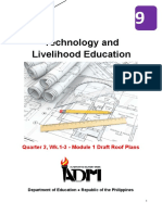 Technology and Livelihood Education: Quarter 2, Wk.1-3 - Module 1 Draft Roof Plans