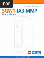 SGW1-IA3-MMP - Modbus Multiplexer Exemys