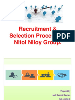 Recruitment & Selection Process On Nitol Niloy Group