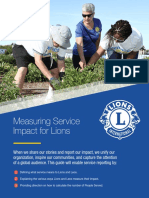 Measuring Service Impact