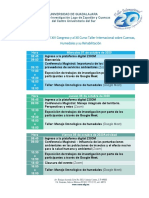 Programa General Congreso 2020