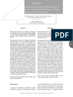 Use of The Distinct Element Method As A Tool To Detect Stability Problems in Deep