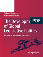 The Development of Global Legislative Politics Rousseau and Locke Writ Global by Takashi Inoguchi, Lien Thi Quynh Le