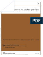 Rivista - Trimestrale - Di - Diritto - Pubblico - Estudos em Homenagem A Massimo Severo Giannini