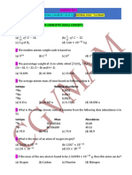 Chemistry DPP 1 concepts