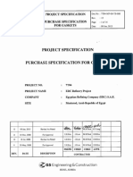 7T04-MP-00-TS-008 12 Purchase Specification For Gaskets 20130109