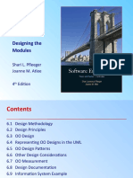 Designing The Modules: Shari L. Pfleeger Joanne M. Atlee 4 Edition