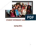 ALL PROGRAMS Student Teaching Internship Handbook 2010-2011 32084