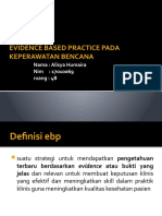 5 Evidence Based Practice Bencana