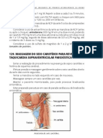 MASSAGEM Do SEIO cAROTÍdEO PARA REVERSÃO Da. TAQUIcARdIA SUPRAVEnTRIcULAR PAROXÍSTIcA