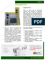 KPM's Tan Delta Test Set (KPM-TD12)