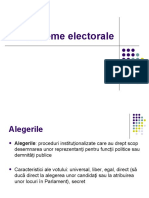 sisteme electorale