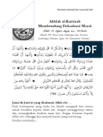 (Edisi 18) Aklhak Karimah Membendung Dekadensi Moral