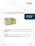 Ruukki 41350 Panou Termoizolant sp2d Pu