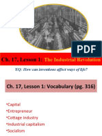 Chapter 17 - Lesson 1 - Industral Revolution