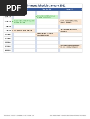appointment-schedule