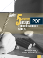 Cinco pasos para educar hijos financieramente