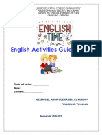 English Guideline Activities