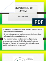 Composition of Atom: Engr. Charito Ilagan