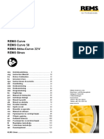 Rems Curvo50 & 50 User Manual and Procedure