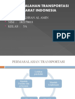 Permasalahan Transportasi Darat Indonesia Ikhsan Al Amin 182170011