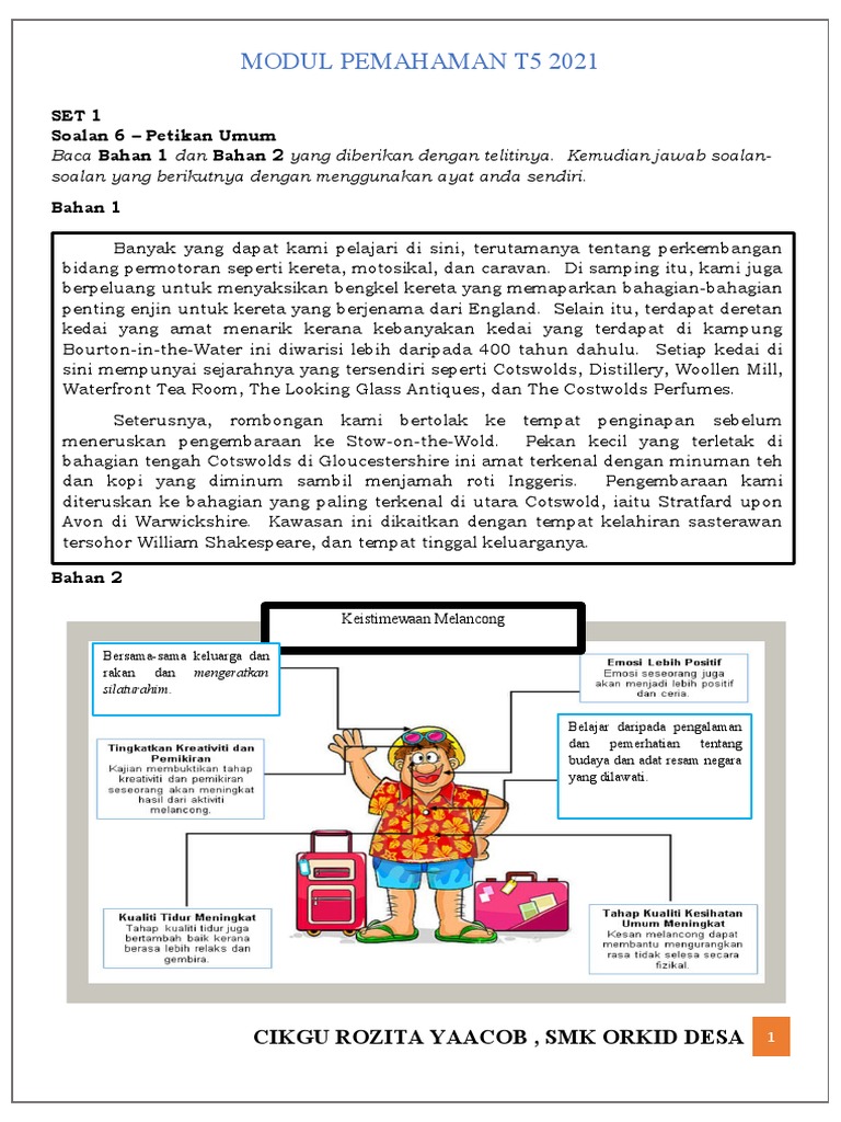 Penyelidikan Kata Kunci Berkaitan Pelancongan