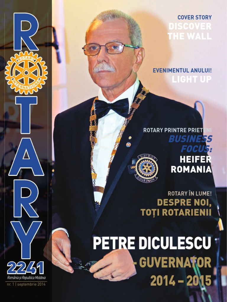 Rotary Club are un nou guvernator în districtul pentru România și