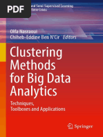 Clustering Methods For Big Data Analytics Techniques, Toolboxes and Applications