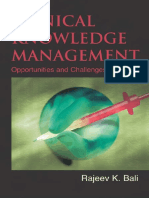 Clinical Knowledge Management Opportunities and Challenges