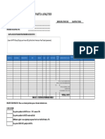 Bill of Materials Template 10