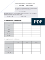 Multiplicar y Dividir Números de Múltiplos de 10