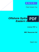 Offshore Sydney Basin Eastern Australia: Envoi