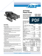 Cat 2520-2525 Pump Spare Parts