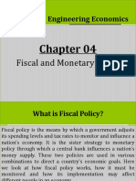 HUM 2107: Engineering Economics: Fiscal and Monetary Policy