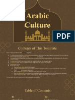 Arabic Culture by Slidesgo