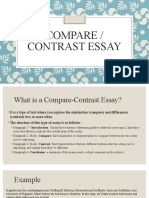 Compare / Contrast Essay