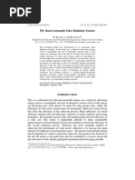 PIC Based Automatic Solar Radiation Tracker : Asian Journal of Chemistry