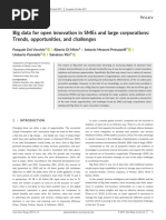 Big Data For Open Innovation in SMEs and Large Corporations