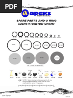 Spare Parts And O Ring Identification Chart Doc 0229 29 Issue 1 Pdf Diving Equipment Underwater Diving