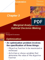 Marginal Analysis For Optimal Decision Making: Eighth Edition