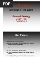 Week-3 - Plate Tectonics