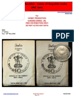 E-Book - Checklist of Coins of Republic India UNC Sets