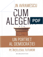 Cătălin Avramescu, Cum Alegem