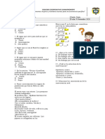 Evaluación Bimestral Español