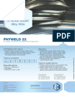 The World Specialist in Nickel Based Alloy Wire: Phyweld 22