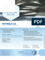 The World Specialist in Nickel Based Alloy Wire: Phyweld 82