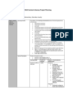 ECE 4410 Content Literacy Project Planning