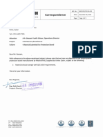 2.5 Material Submittal For Protection Board